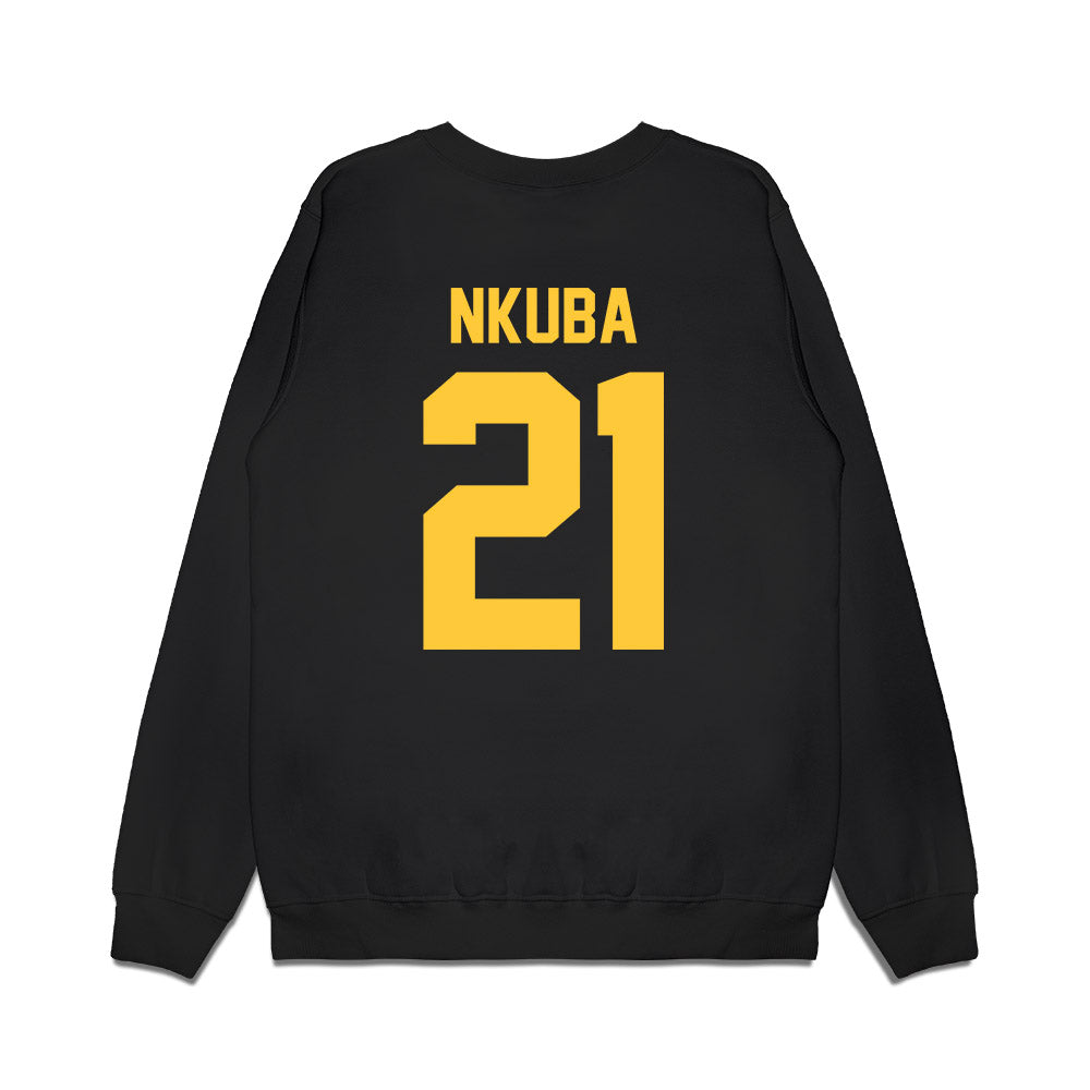 Arizona State - NCAA Football : Tony-Louis Nkuba - Vintage Helmet Premium Crewneck Sweatshirt-1