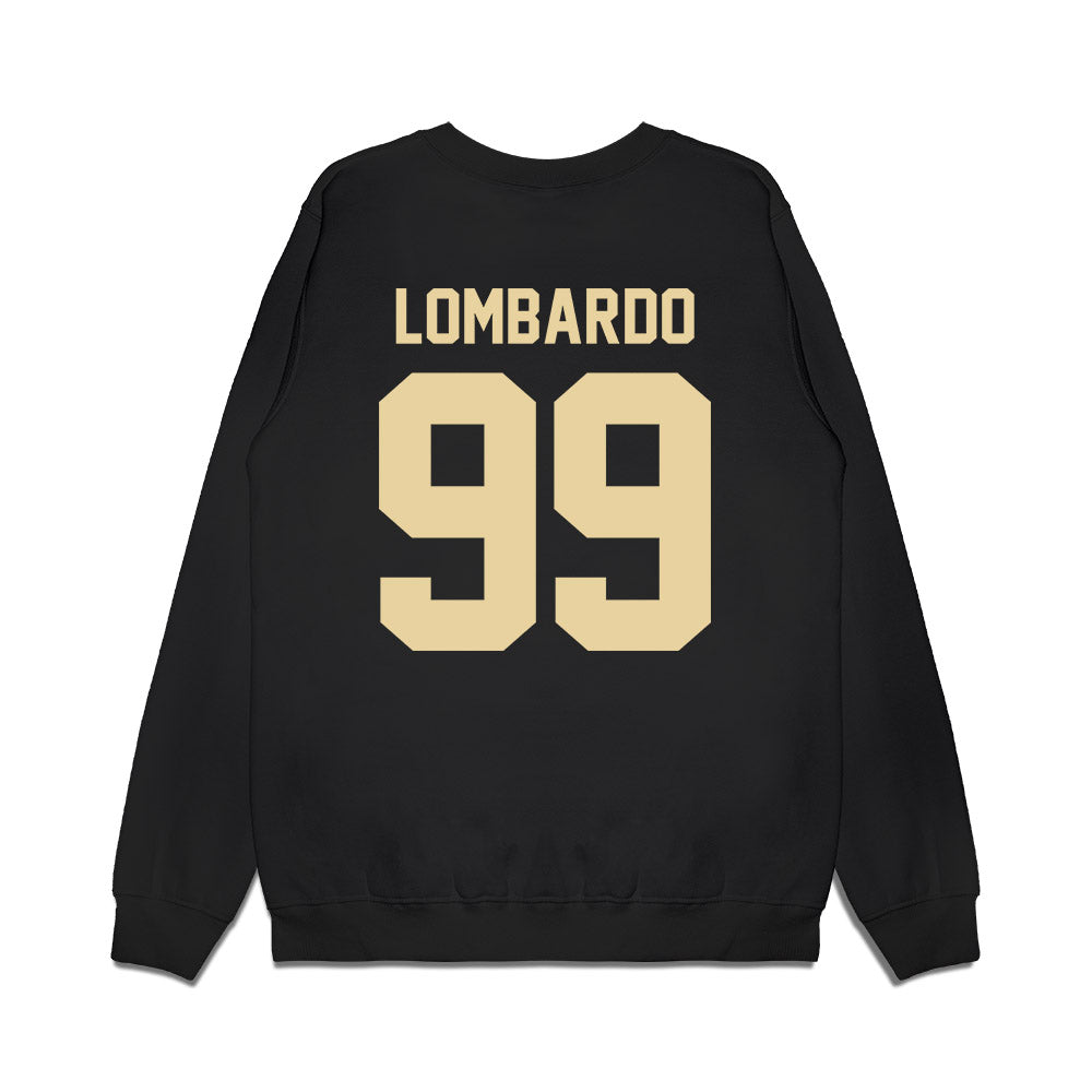 Boston College - NCAA Football : Luca Lombardo - Vintage Helmet Premium Crewneck Sweatshirt-1