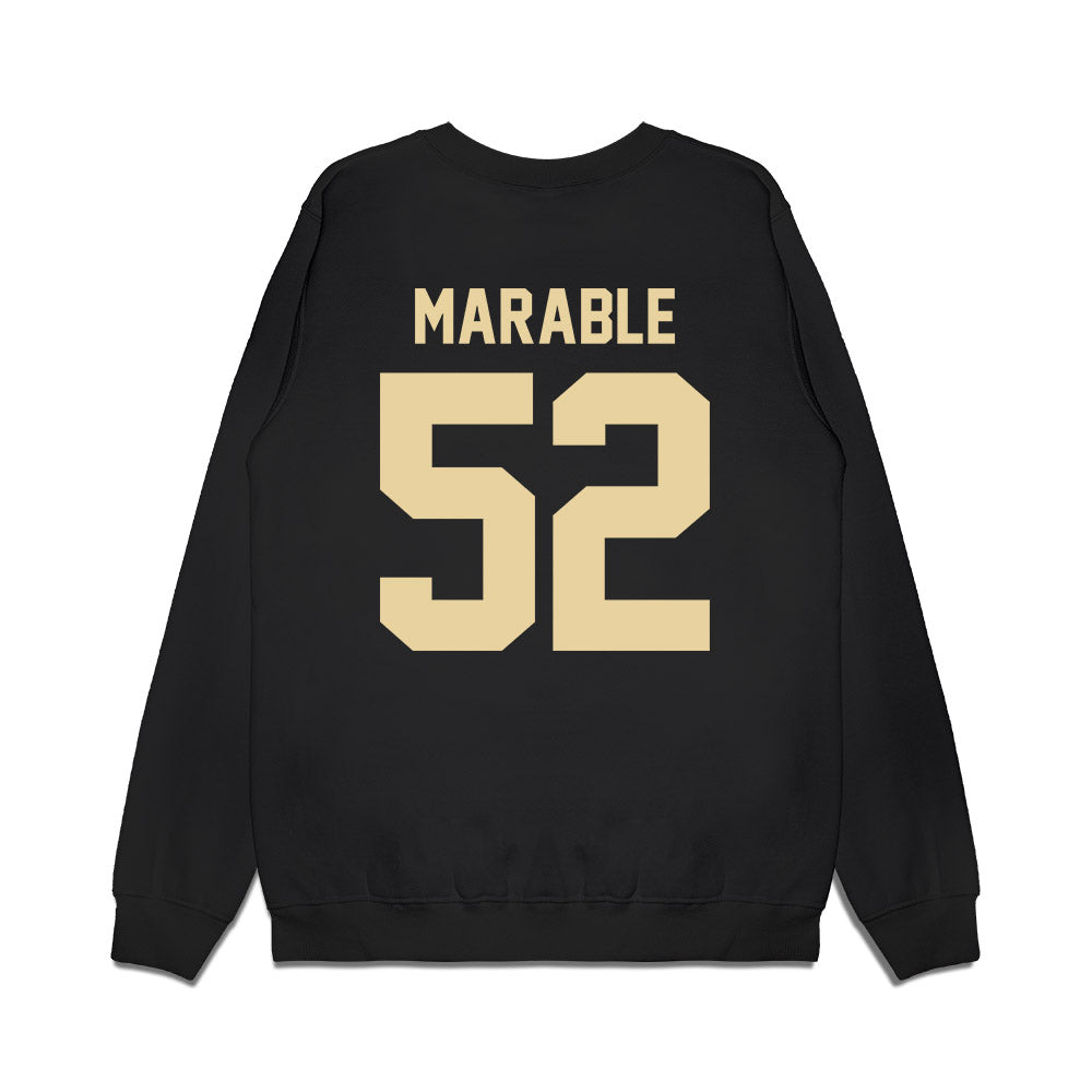 Boston College - NCAA Football : Chris Marable - Vintage Helmet Premium Crewneck Sweatshirt-1