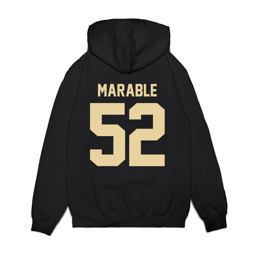 Boston College - NCAA Football : Chris Marable - Vintage Helmet Premium Hooded Sweatshirt-1