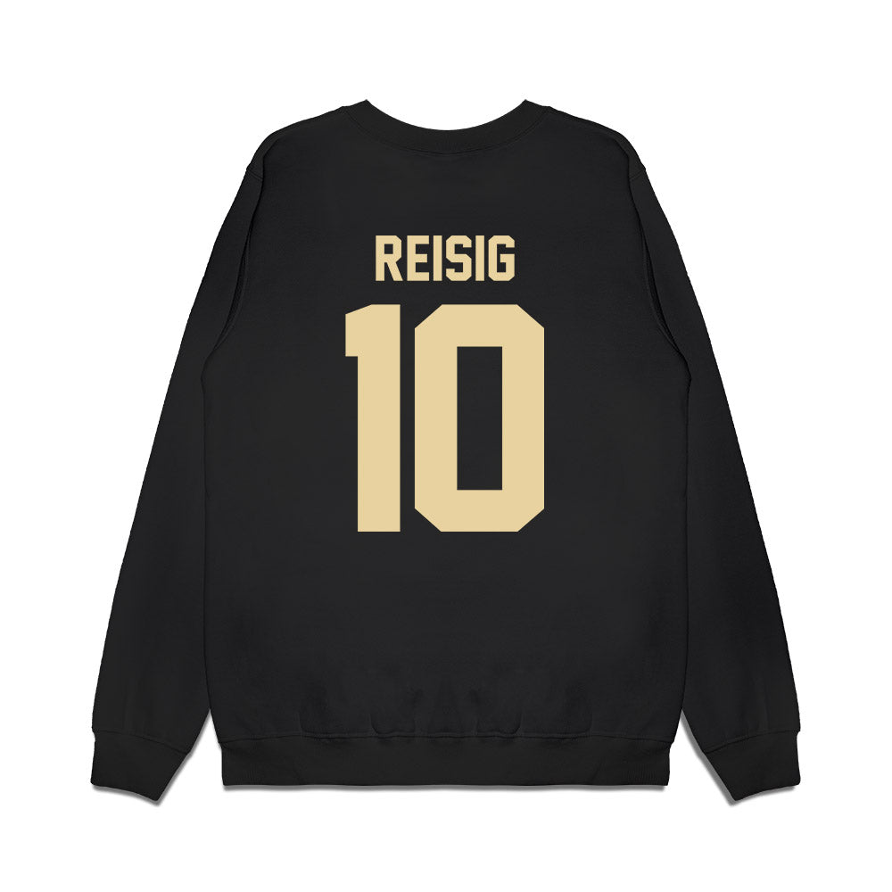 Boston College - NCAA Football : Shaker Reisig - Vintage Helmet Premium Crewneck Sweatshirt-1