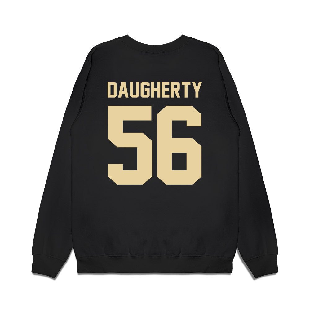 Boston College - NCAA Football : Eryx Daugherty - Vintage Helmet Premium Crewneck Sweatshirt-1