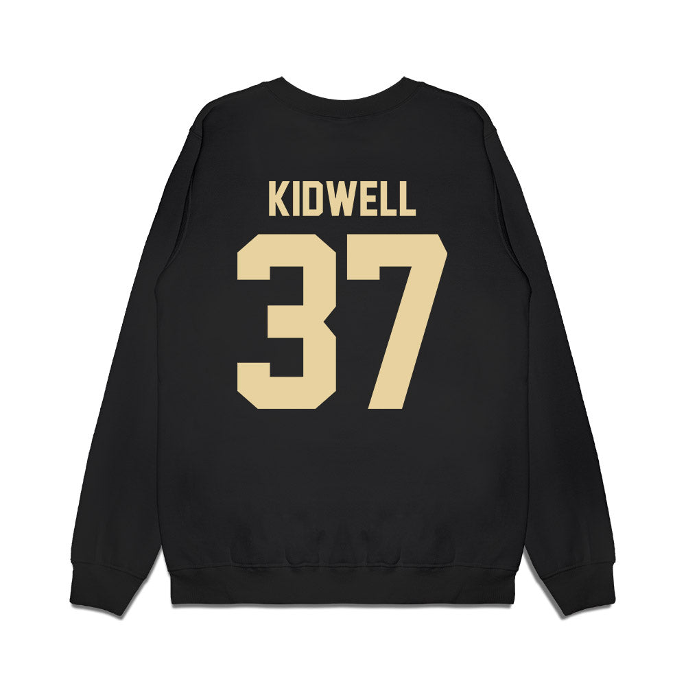 Boston College - NCAA Football : Brody Kidwell - Vintage Helmet Premium Crewneck Sweatshirt-1
