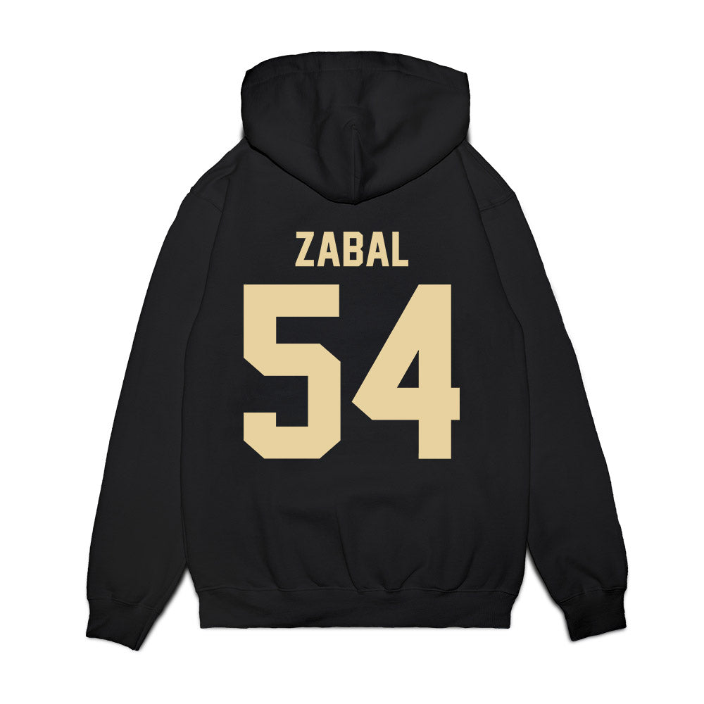 Boston College - NCAA Football : Juan Zabal - Vintage Helmet Premium Hooded Sweatshirt-1