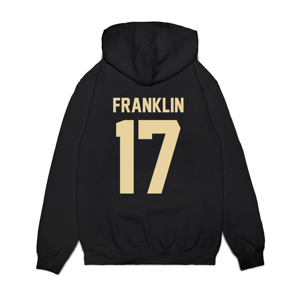 Boston College - NCAA Football : Jeremiah Franklin - Vintage Helmet Premium Hooded Sweatshirt-1