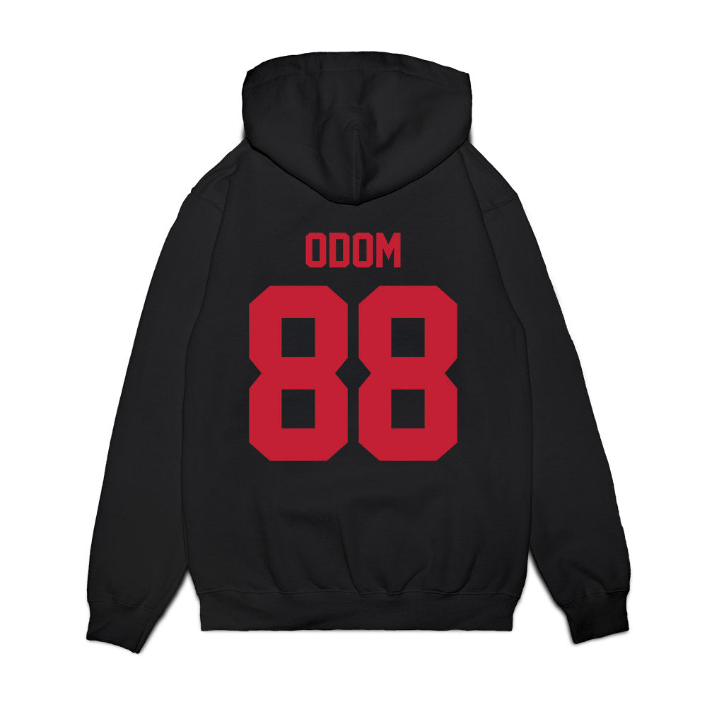 Ohio State - NCAA Football : Trajen Odom - Vintage Helmet Premium Hooded Sweatshirt-1
