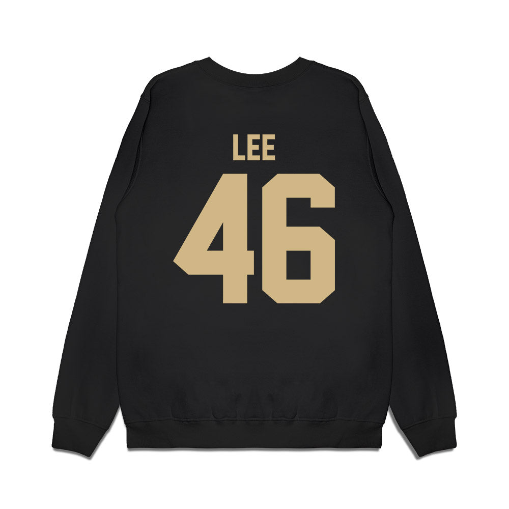 Wake Forest - NCAA Football : Kerrington Lee - Vintage Helmet Premium Crewneck Sweatshirt-1