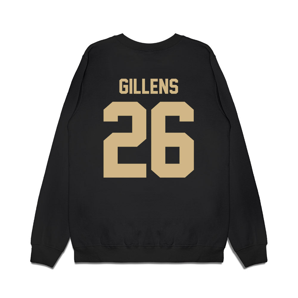 Wake Forest - NCAA Football : Fredrick Gillens - Vintage Helmet Premium Crewneck Sweatshirt-1