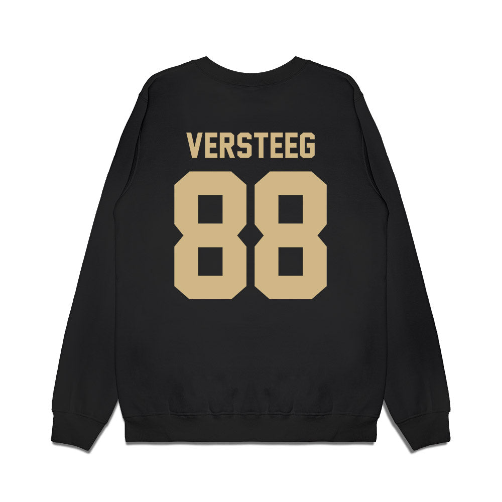 Wake Forest - NCAA Football : Ian VerSteeg - Vintage Helmet Premium Crewneck Sweatshirt-1
