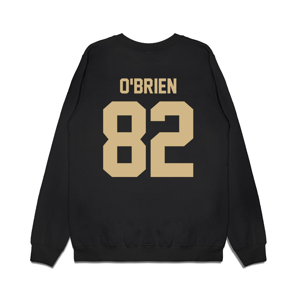 Wake Forest - NCAA Football : Hugh O'Brien - Vintage Helmet Premium Crewneck Sweatshirt-1