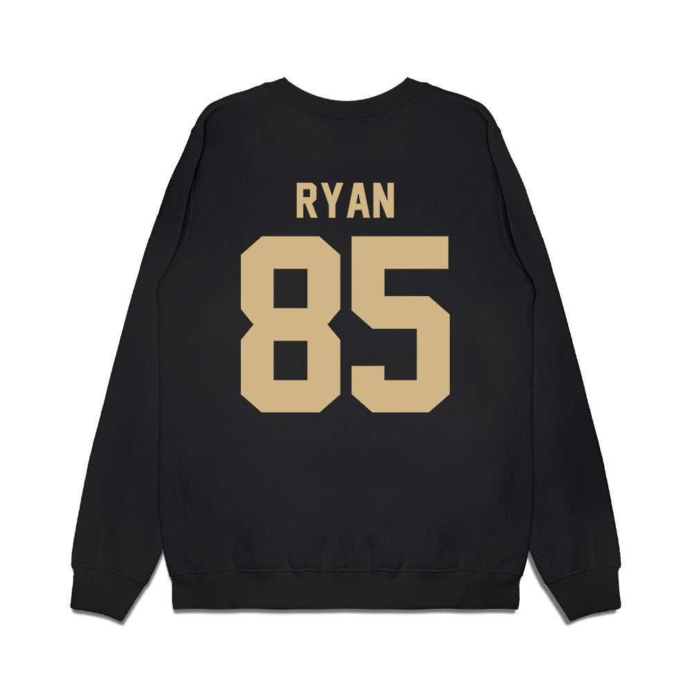 Wake Forest - NCAA Football : Jake Ryan - Vintage Helmet Premium Crewneck Sweatshirt-1