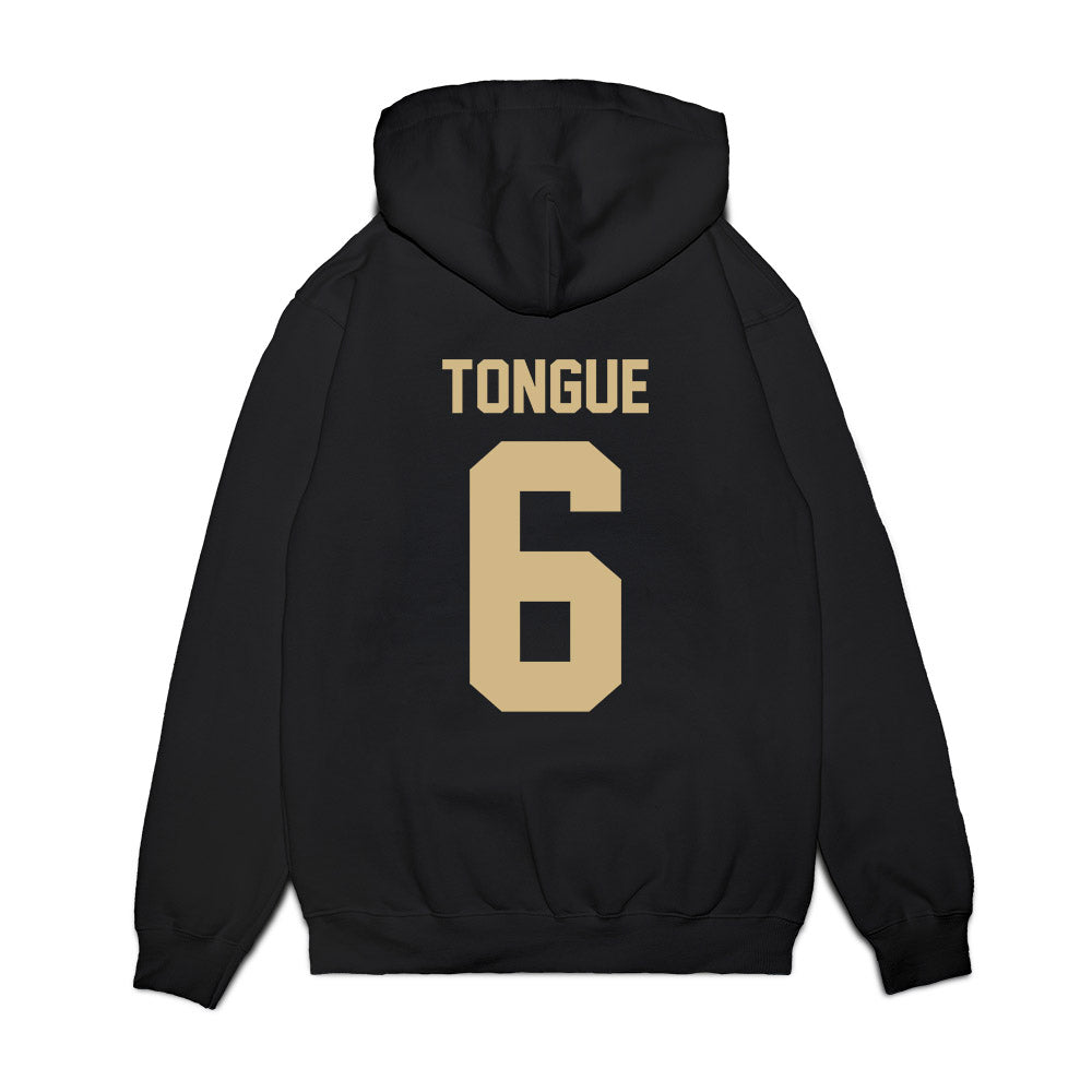 Wake Forest - NCAA Football : Rushaun Tongue - Vintage Helmet Premium Hooded Sweatshirt-1