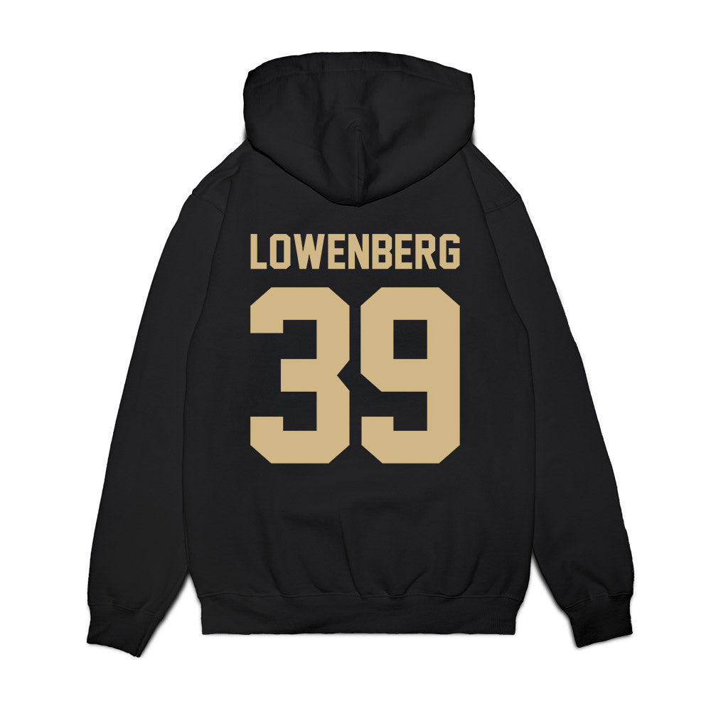 Wake Forest - NCAA Football : Joel Lowenberg - Vintage Helmet Premium Hooded Sweatshirt-1