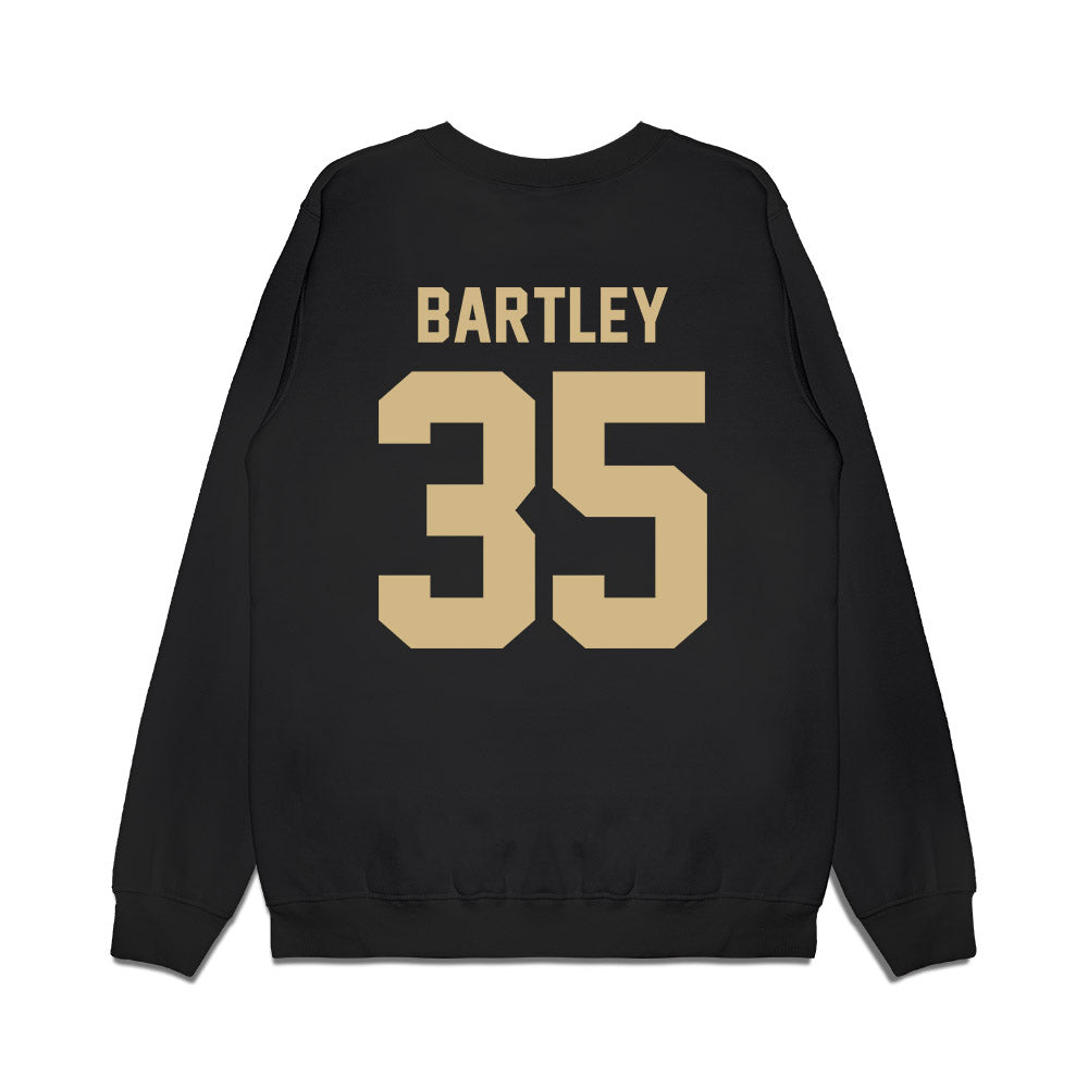 Wake Forest - NCAA Football : Koredell Bartley - Vintage Helmet Premium Crewneck Sweatshirt-1