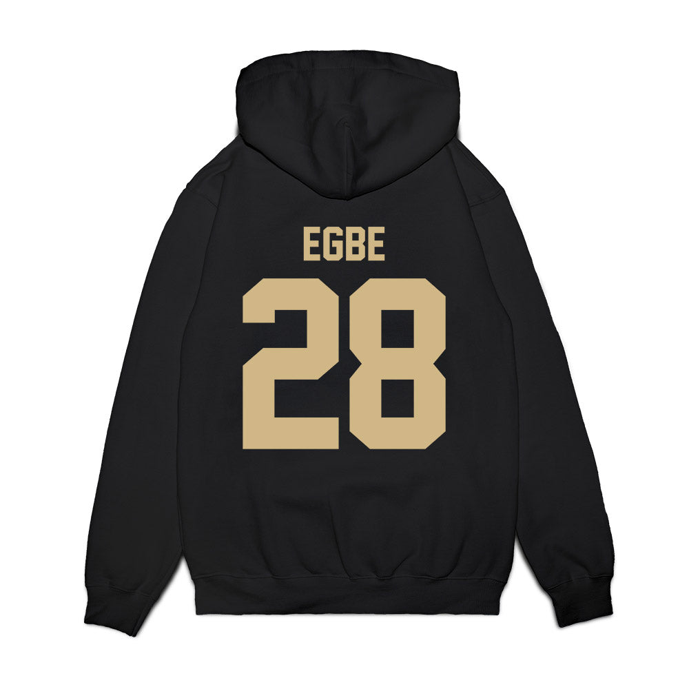 Wake Forest - NCAA Football : David Egbe - Vintage Helmet Premium Hooded Sweatshirt-1