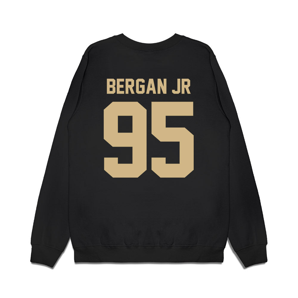 Wake Forest - NCAA Football : Dion Bergan Jr - Vintage Helmet Premium Crewneck Sweatshirt-1