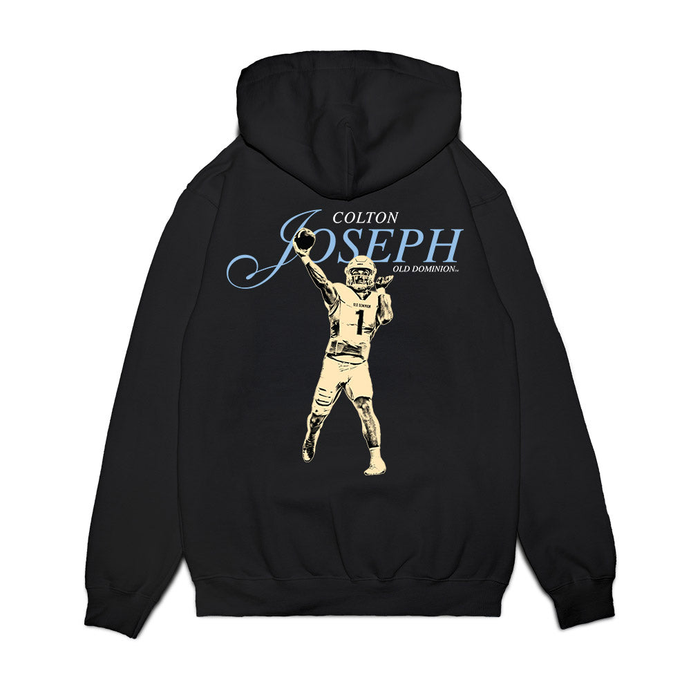 Old Dominion - NCAA Football : Colton Joseph - Legacy Premium Hooded Sweatshirt-1
