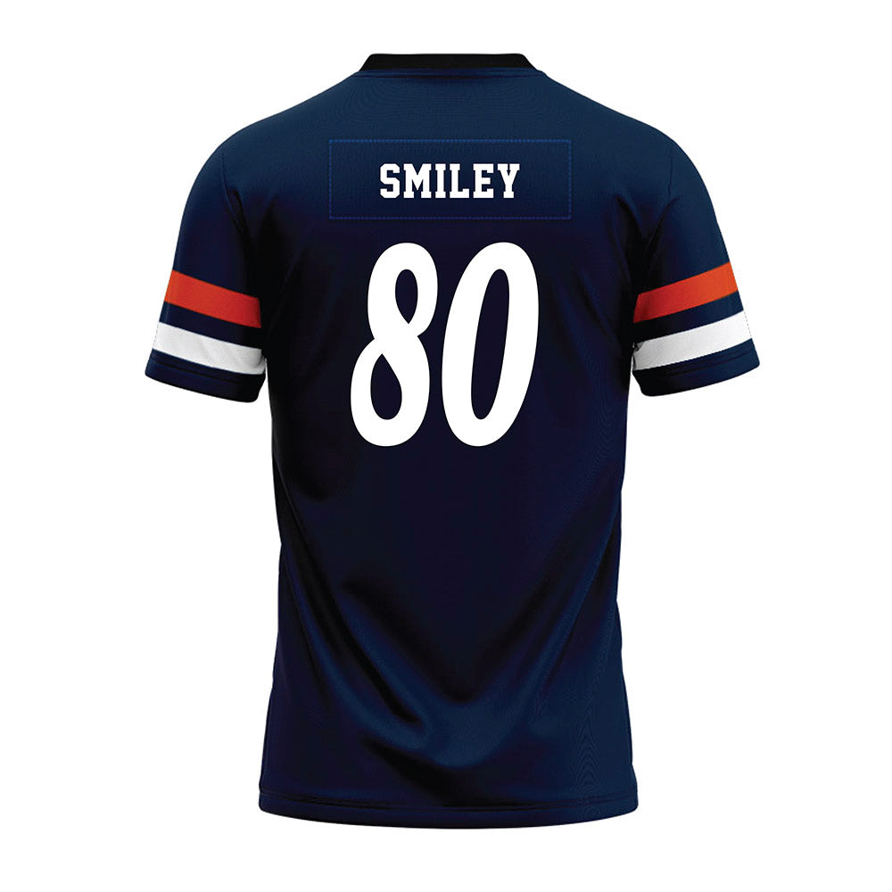 UTSA - NCAA Football : Wyatt Smiley - Navy Premium Football Jersey-1