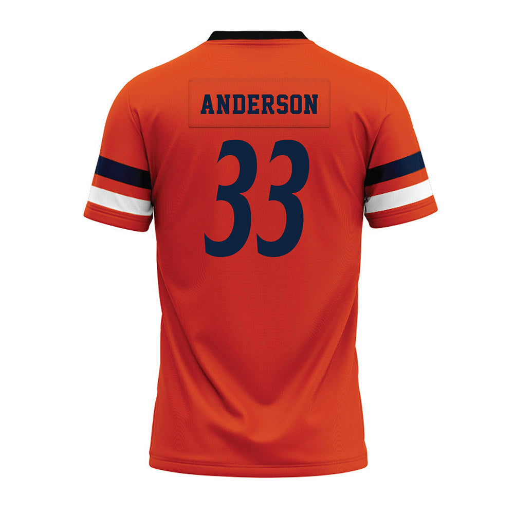 UTSA - NCAA Football : Mekhi Anderson - Orange Premium Football Jersey-1