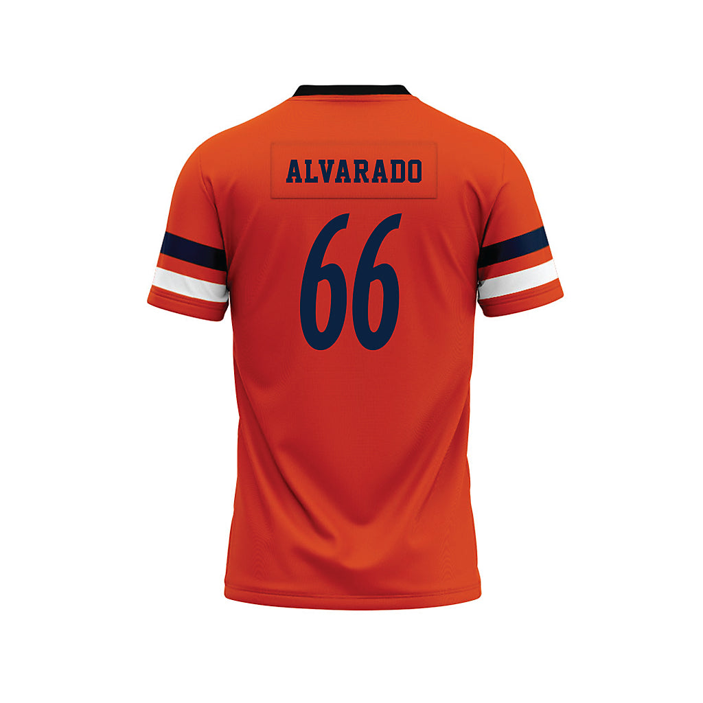 UTSA - NCAA Football : Andrew Alvarado - Orange Premium Football Jersey-1