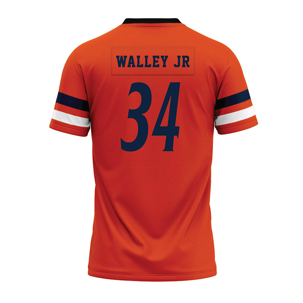 UTSA - NCAA Football : James Walley Jr - Orange Premium Football Jersey-1