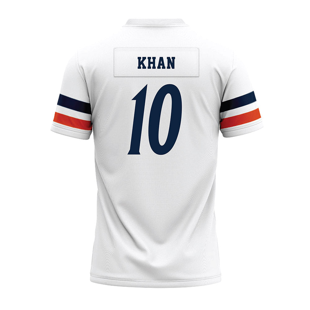 UTSA - NCAA Football : Alpha Khan - White Premium Football Jersey-1