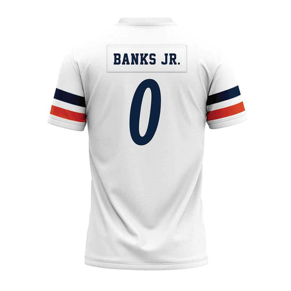 UTSA - NCAA Football : Shad Banks Jr. - White Premium Football Jersey-1