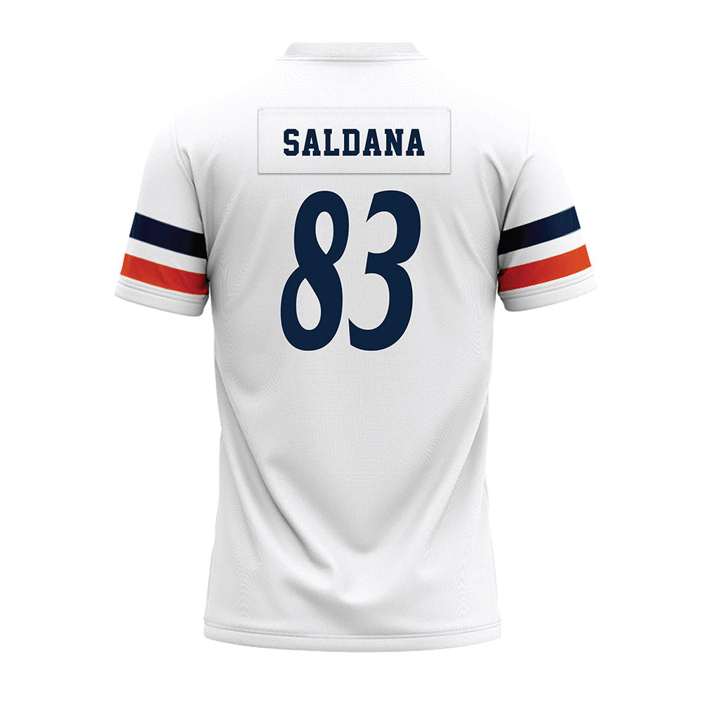 UTSA - NCAA Football : Ezekiel Saldana - White Premium Football Jersey-1