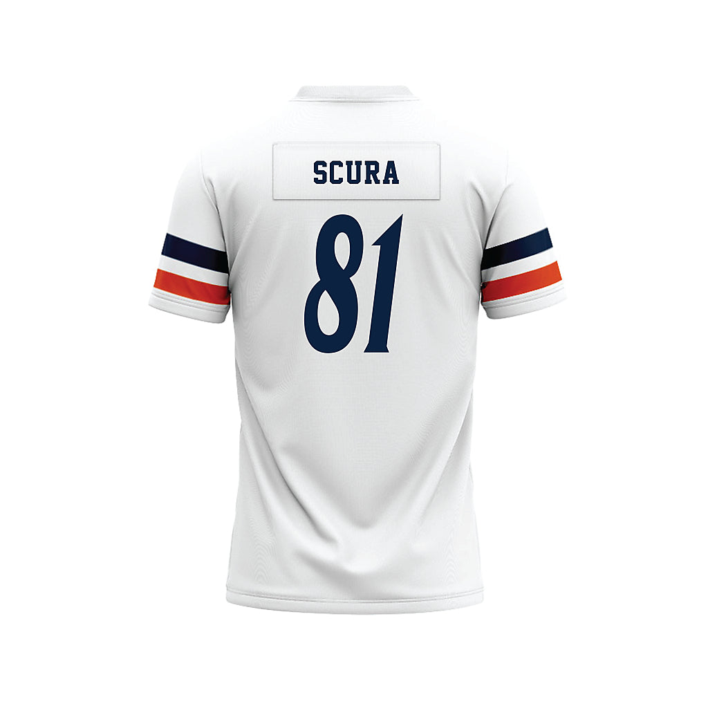 UTSA - NCAA Football : Devin Scura - White Premium Football Jersey-1