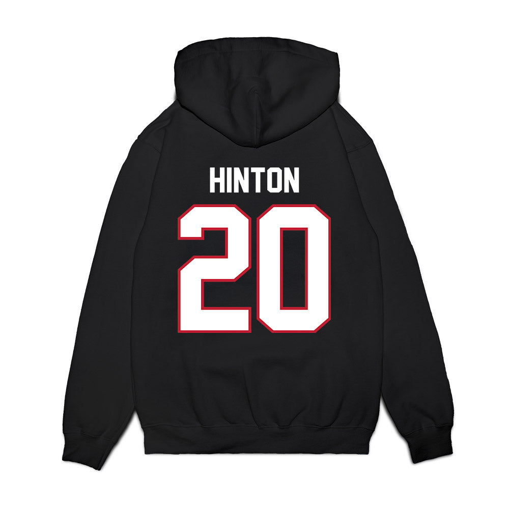 Arizona - NCAA Football : Dajon Hinton - Vintage Helmet Premium Hooded Sweatshirt-1