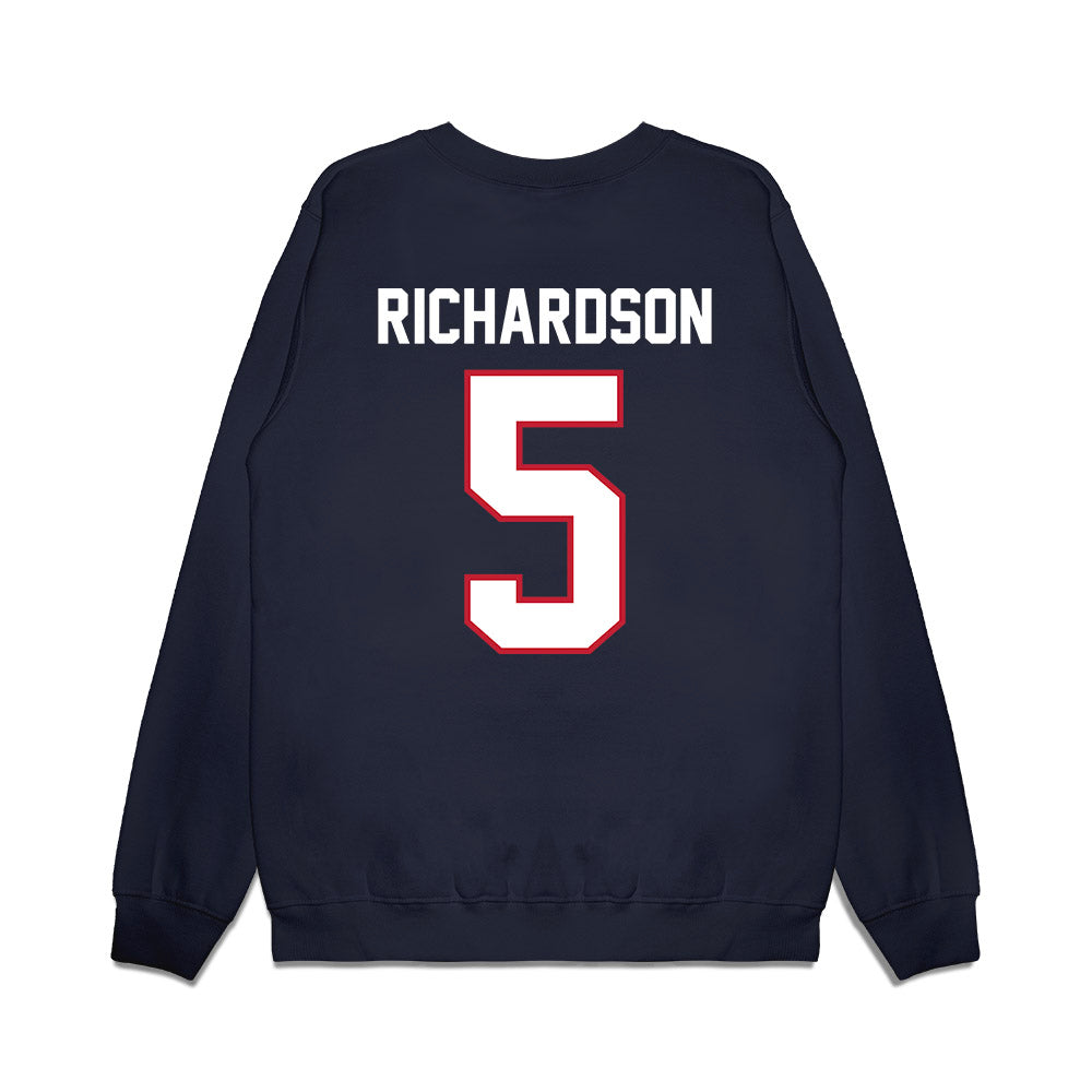 Arizona - NCAA Football : Giovanni Richardson - Vintage Helmet Premium Crewneck Sweatshirt-1