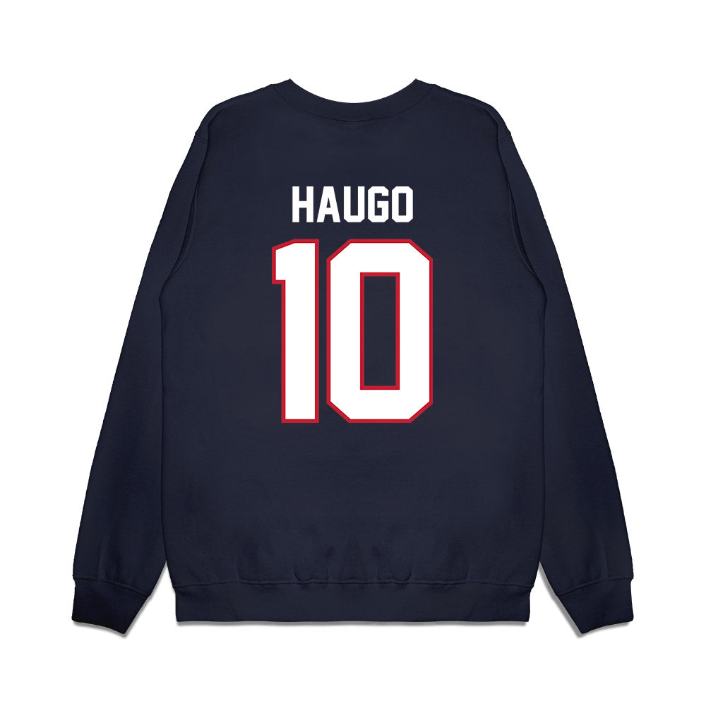 Arizona - NCAA Football : Luke Haugo - Vintage Helmet Premium Crewneck Sweatshirt-1