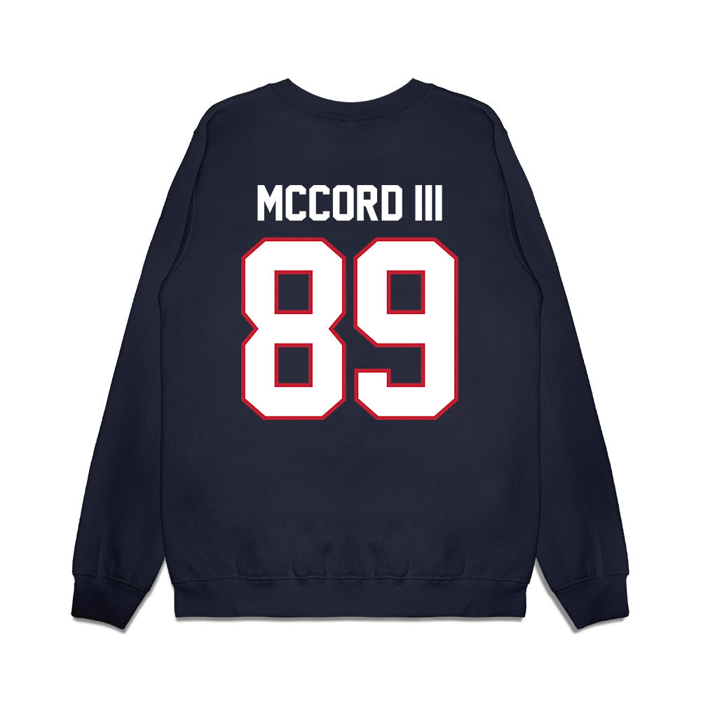 Arizona - NCAA Football : Jordan McCord III - Vintage Helmet Premium Crewneck Sweatshirt-1