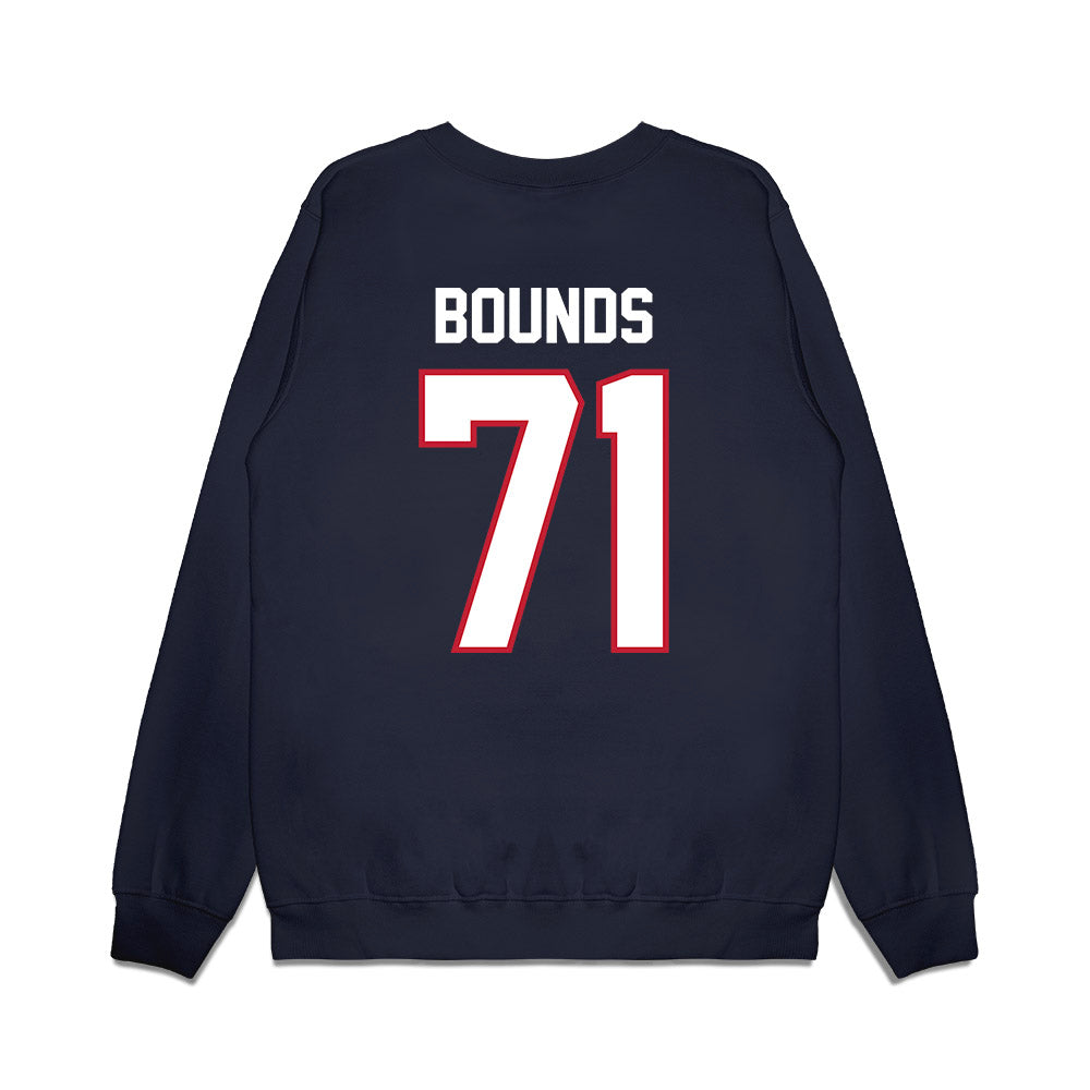 Arizona - NCAA Football : Tristan Bounds - Vintage Helmet Premium Crewneck Sweatshirt-1