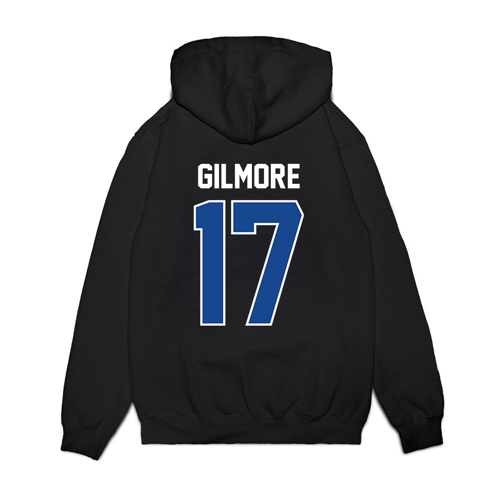 Kentucky - NCAA Football : Hardley Gilmore - Vintage Helmet Premium Hooded Sweatshirt-1