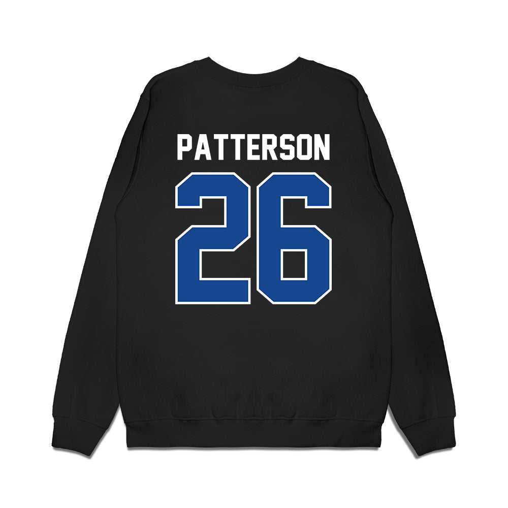 Kentucky - NCAA Football : Jason Patterson - Vintage Helmet Premium Crewneck Sweatshirt-1