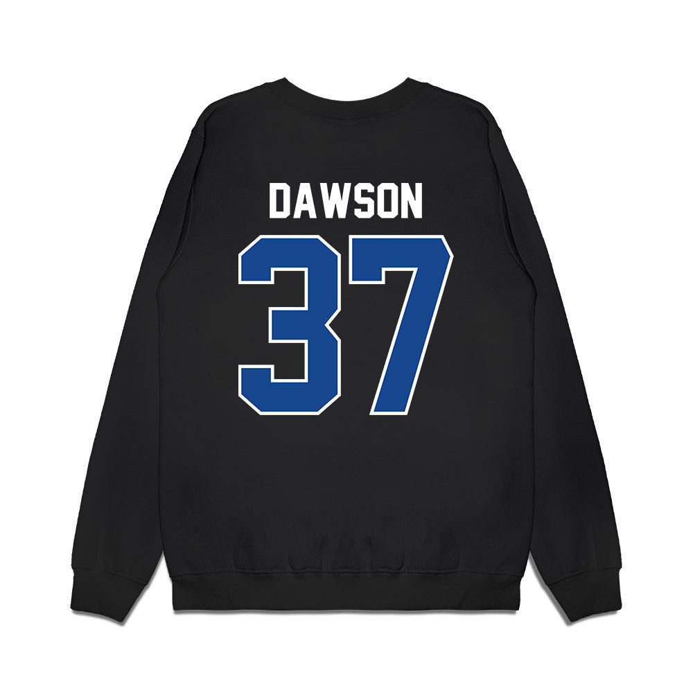 Kentucky - NCAA Football : Sage Dawson - Vintage Helmet Premium Crewneck Sweatshirt-1