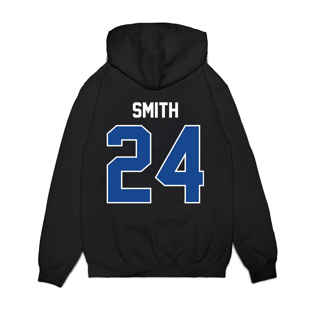 Kentucky - NCAA Football : Jaden Smith - Vintage Helmet Premium Hooded Sweatshirt-1