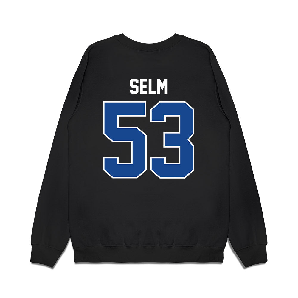 Kentucky - NCAA Football : Hamadoun Selm - Vintage Helmet Premium Crewneck Sweatshirt-1