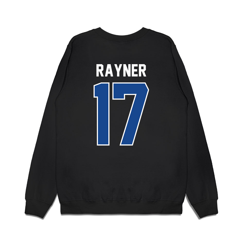 Kentucky - NCAA Football : Daveren Rayner - Vintage Helmet Premium Crewneck Sweatshirt-1