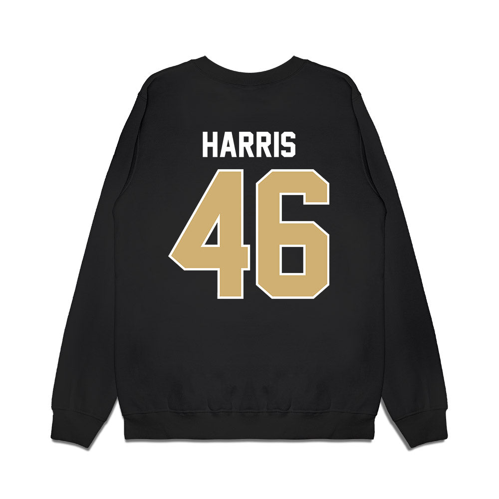 Vanderbilt - NCAA Football : Durham Harris - Vintage Helmet Premium Crewneck Sweatshirt-1