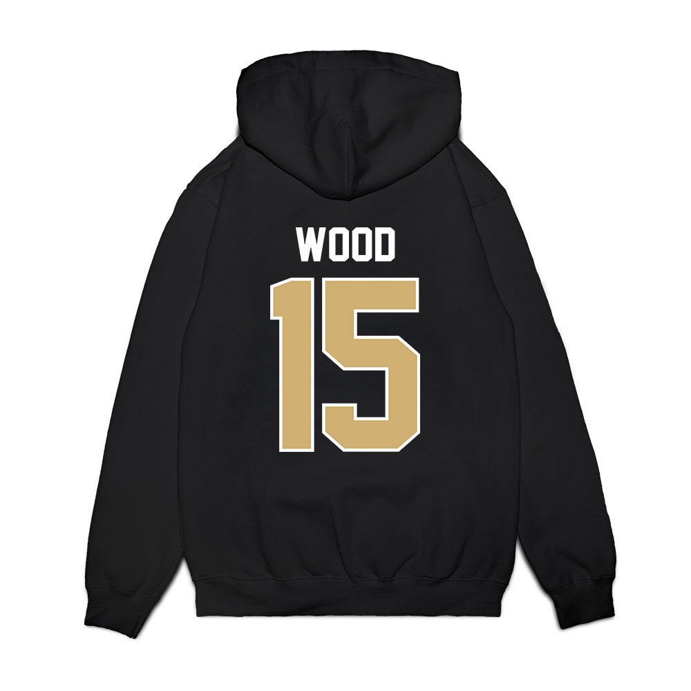 Vanderbilt - NCAA Football : Zaylin Wood - Vintage Helmet Premium Hooded Sweatshirt-1