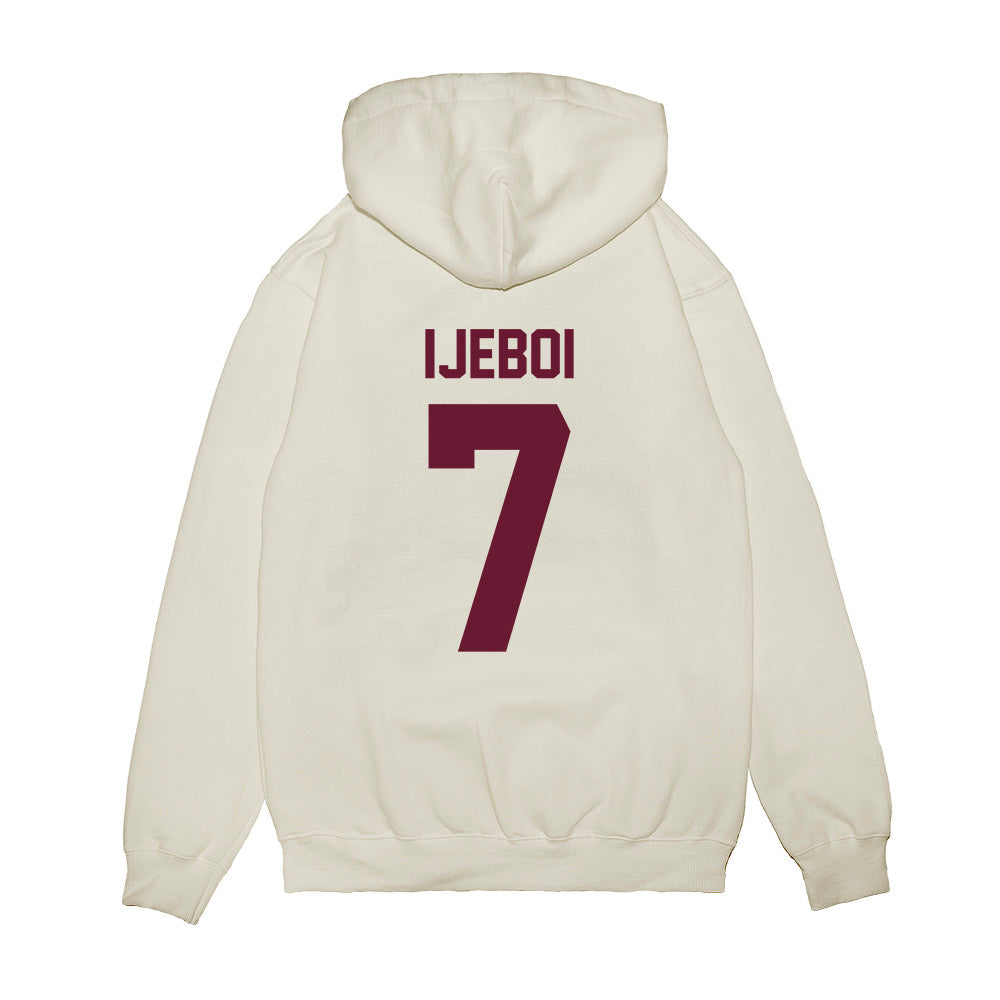 Minnesota - NCAA Football : Fame Ijeboi - Vintage Helmet Premium Hooded Sweatshirt-1
