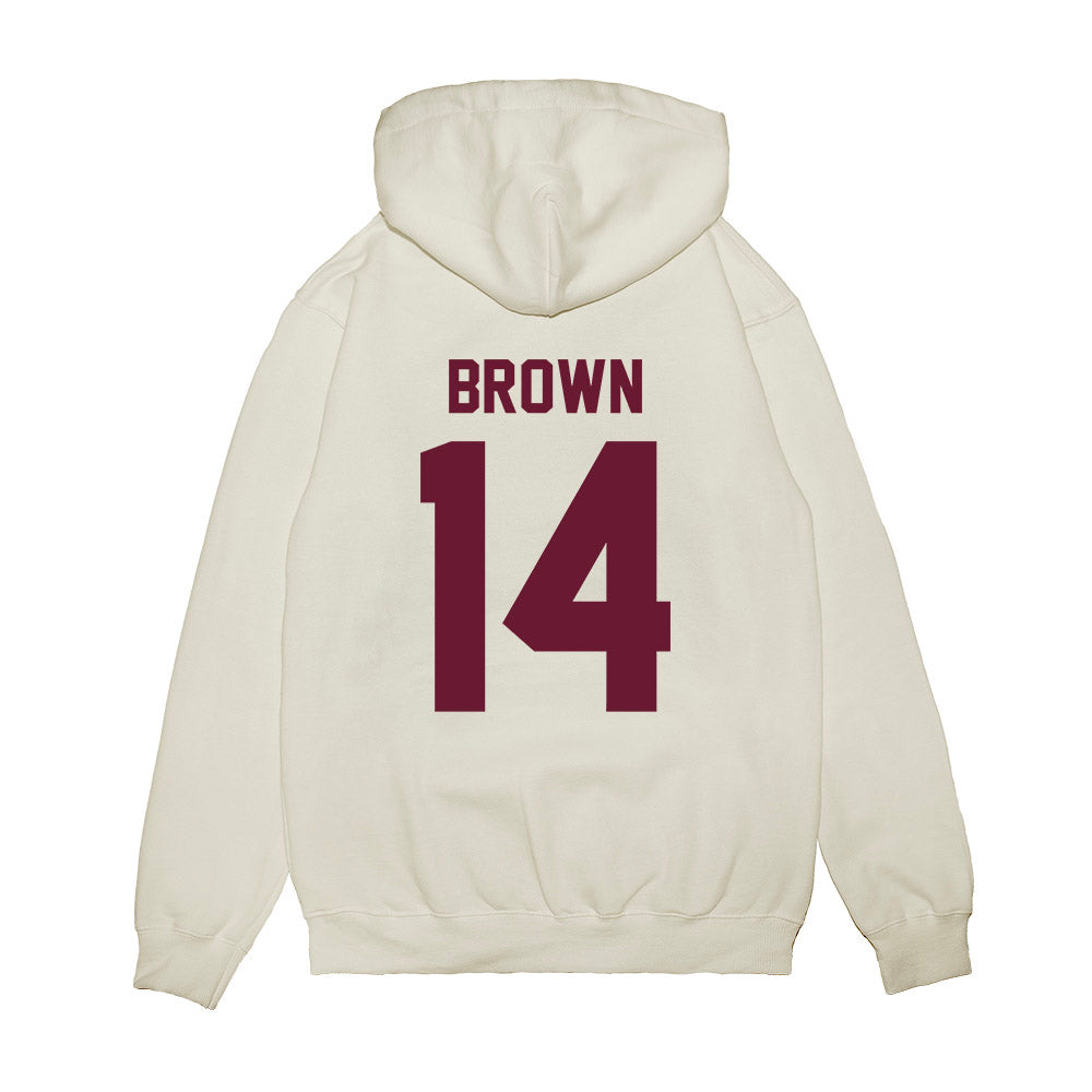 Minnesota - NCAA Football : Kerry Brown - Vintage Helmet Premium Hooded Sweatshirt-1