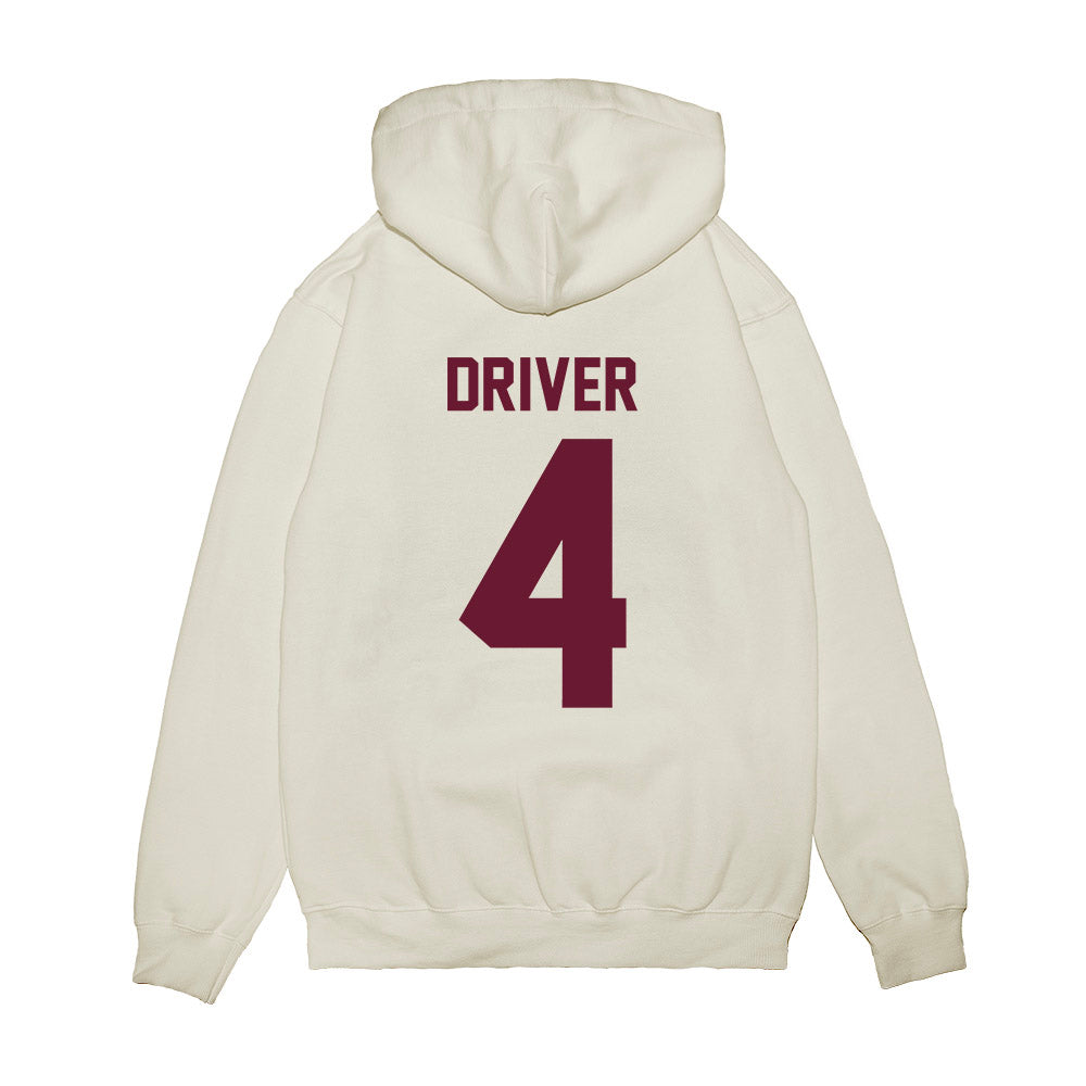 Minnesota - NCAA Football : Cristian Driver - Vintage Helmet Premium Hooded Sweatshirt-1
