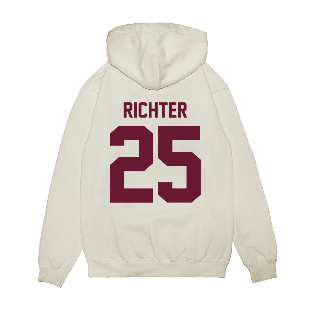 Minnesota - NCAA Football : Brody Richter - Vintage Helmet Premium Hooded Sweatshirt-1