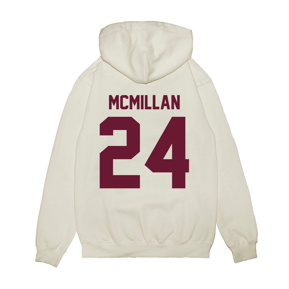 Minnesota - NCAA Football : Jai'Onte' McMillan - Vintage Helmet Premium Hooded Sweatshirt-1