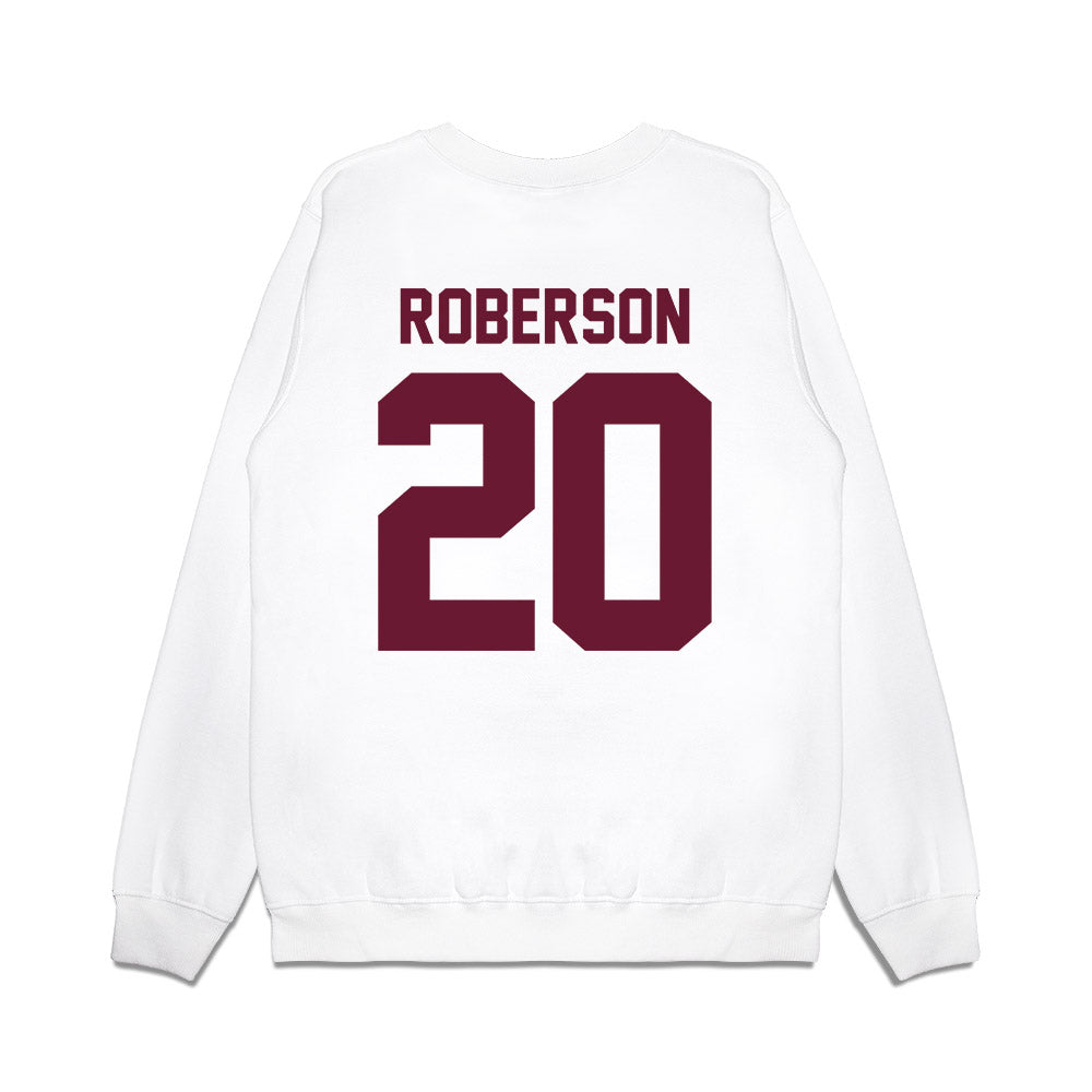Minnesota - NCAA Football : Jeff Roberson - Vintage Helmet Premium Crewneck Sweatshirt-1