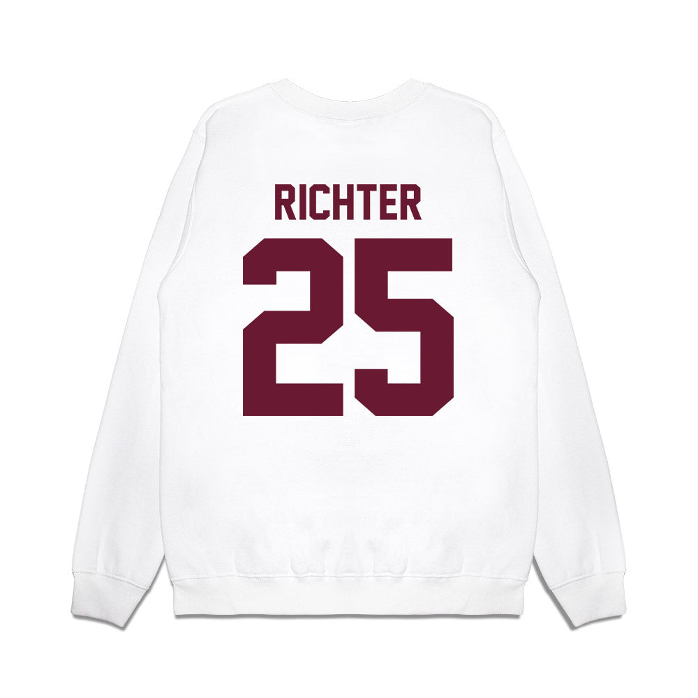 Minnesota - NCAA Football : Brody Richter - Vintage Helmet Premium Crewneck Sweatshirt-1