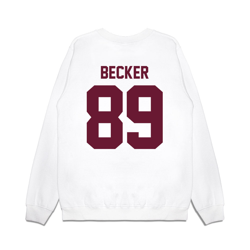 Minnesota - NCAA Football : Nate Becker - Vintage Helmet Premium Crewneck Sweatshirt-1